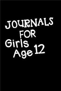 Journals For Girls Age 12