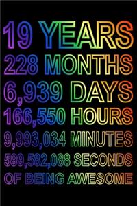19 Years Of Being Awesome