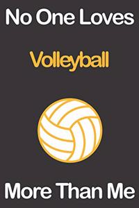 No One Loves Volleyball More Than Me
