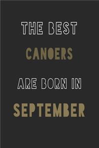 The Best canoers are Born in September journal