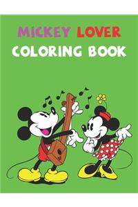 Mickey Lover Coloring Book