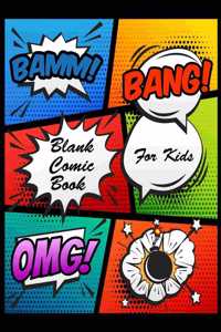 Blank Comic Book for Kids