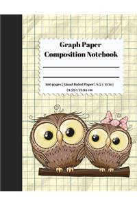 Graph Paper Composition Notebook