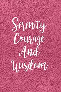 Serenity Courage And Wisdom