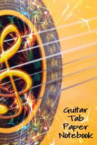 Guitar Tab Paper Notebook