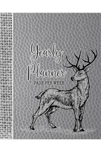 Yearly planner - Page per week