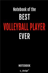 Notebook for Volleyball Players / Volleyball Player
