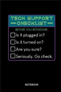 Tech Support Notebook