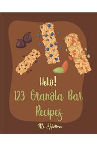Hello! 123 Granola Bar Recipes