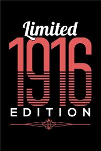 Limited 1916 Edition