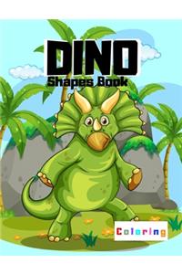 Dino Shapes Book Coloring