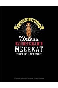 Always Be Yourself Unless You Can Be A Meerkat Then Be A Meerkat