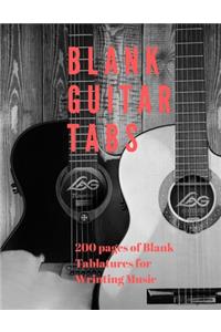 Blank Guitar Tabs