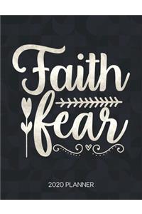 Faith Fear 2020 Planner