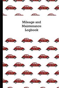 Mileage and Maintenance Logbook