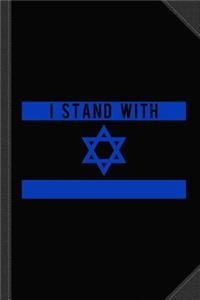 I Stand with Israel Journal Notebook