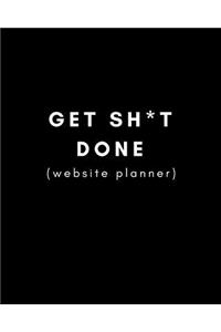 Get Sh*t Done (Website Planner)