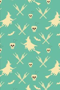 Wizard and Witch Pattern Cute Horror Decoration 16
