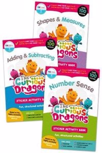 The Curious Dragons activity book pack - Number Sense, Shapes and Measures, Adding and Subtraction