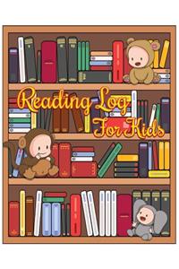 Reading Log For Kids