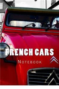 French Cars: Notebook