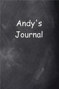 Andy Personalized Name Journal Custom Name Gift Idea Andy