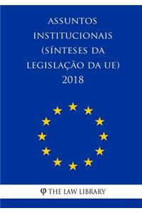 Assuntos institucionais (Sínteses da legislação da UE) 2018