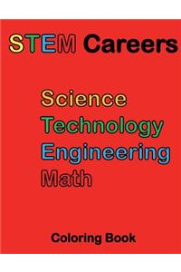 STEM Careers Coloring Book