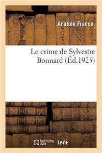 crime de Sylvestre Bonnard