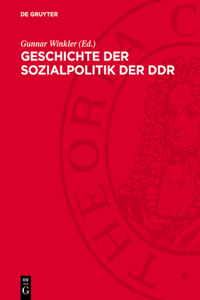 Geschichte Der Sozialpolitik Der DDR