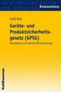 Gerate- Und Produktsicherheitsgesetz (Gpsg)