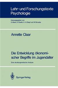 Die Entwicklung ökonomischer Begriffe im Jugendalter
