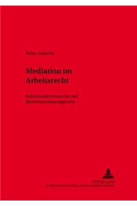 Mediation Im Arbeitsrecht