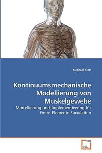 Kontinuumsmechanische Modellierung von Muskelgewebe