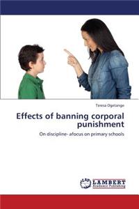 Effects of Banning Corporal Punishment