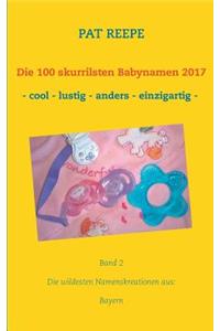 100 skurrilsten Babynamen 2017