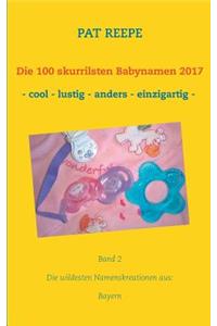 100 skurrilsten Babynamen 2017