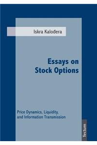 Essays on Stock Options