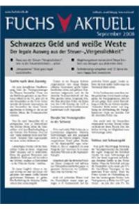 Schwarzes Geld & weiße Weste