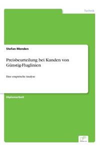 Preisbeurteilung bei Kunden von Günstig-Fluglinien