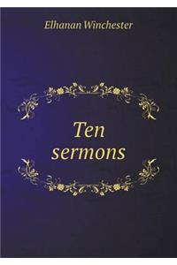 Ten Sermons