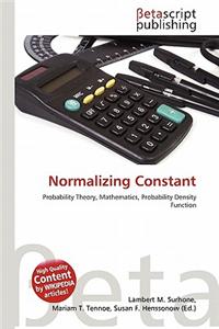 Normalizing Constant