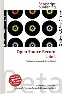 Open Source Record Label