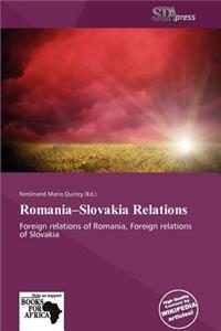 Romania-Slovakia Relations