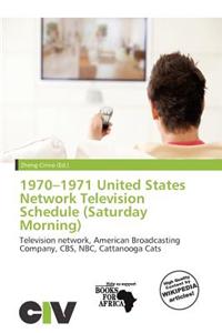 1970-1971 United States Network Television Schedule (Saturday Morning)