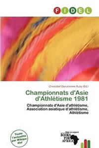 Championnats D'Asie D'Athl Tisme 1981
