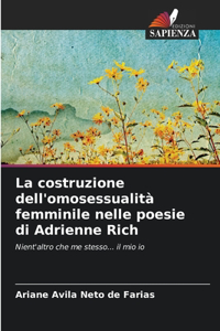 costruzione dell'omosessualità femminile nelle poesie di Adrienne Rich
