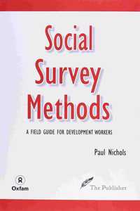 Social Survey Methods,[printed Price]: