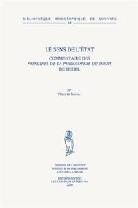 Le sens de l'État