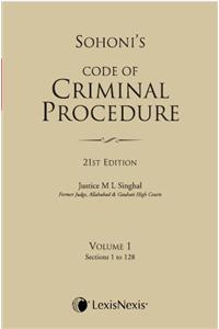 Code Of Criminal Procedure Vol. 1 (Sections 1 To 128)